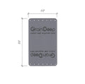 1.5 x 2.5 Inch - Custom Tags - Fold Over