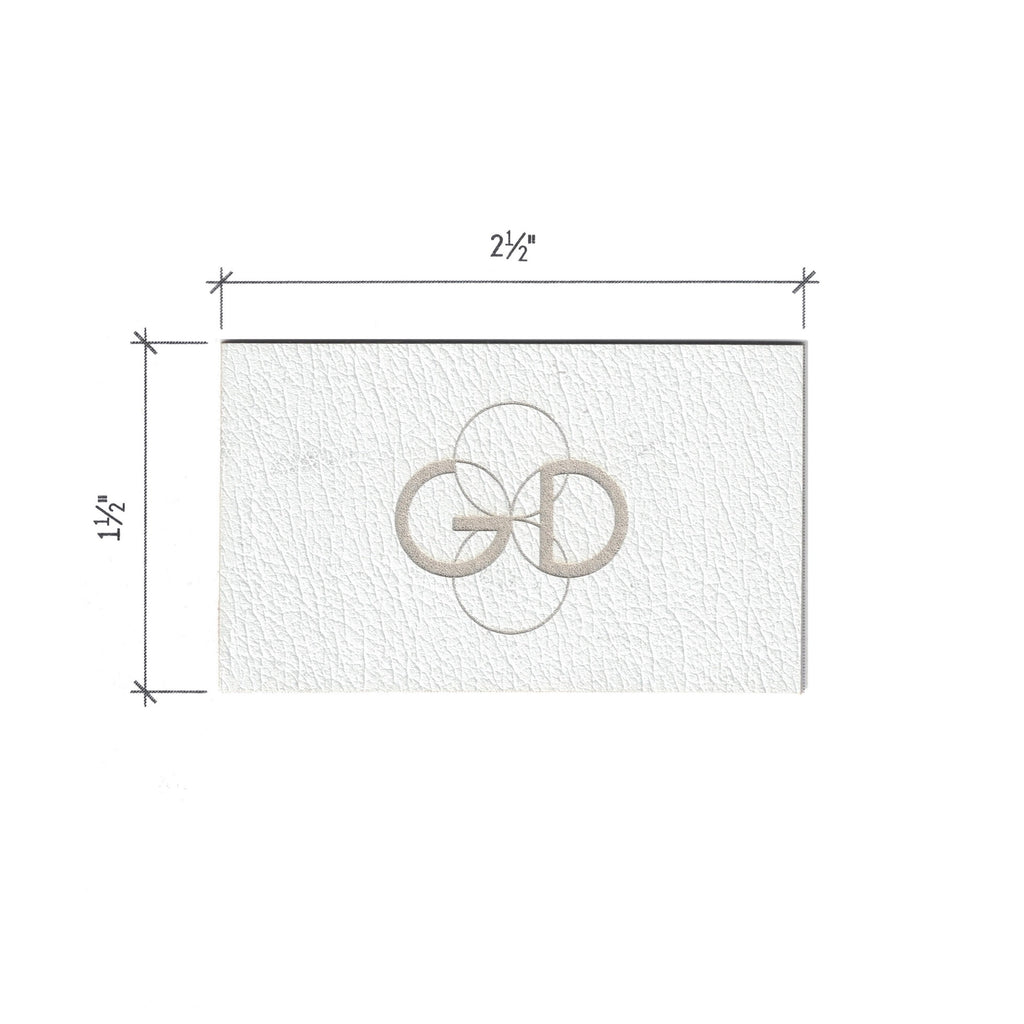 1.5 x 2.5 Inch - Custom Tags