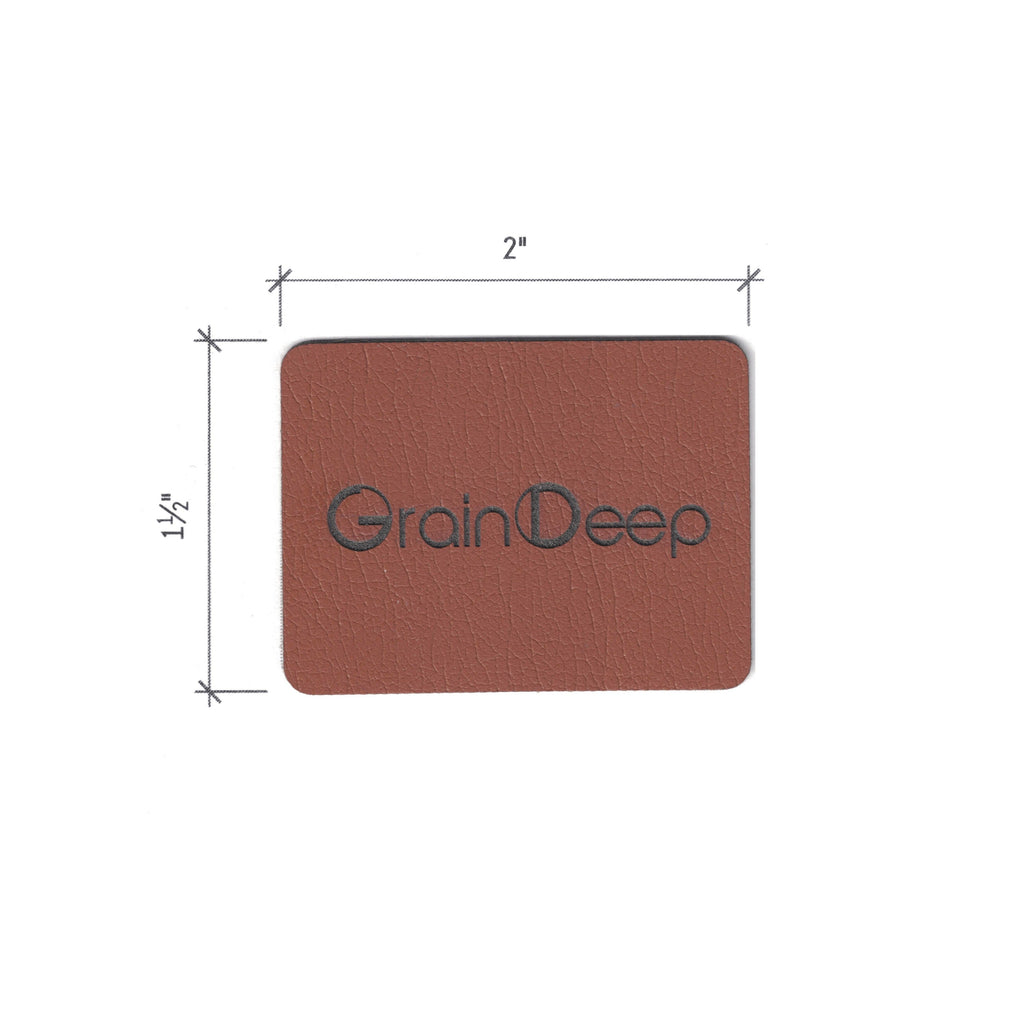 1.5 x 2 Inch - Custom Tags