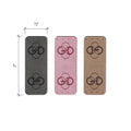 0.75 x 2 Inch - Custom Tags - Fold Over