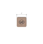 1 x 1 Inch - Custom Tags