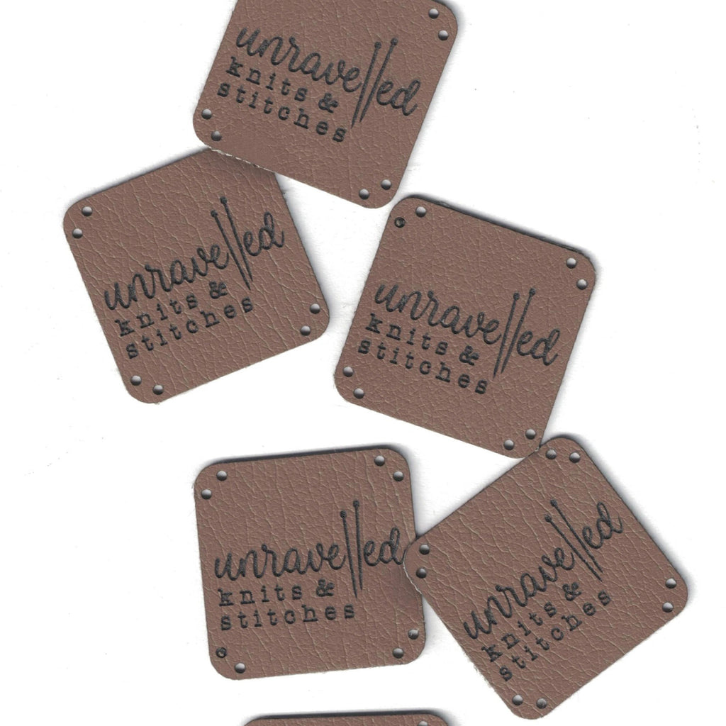 1 x 1 Inch - Custom Tags