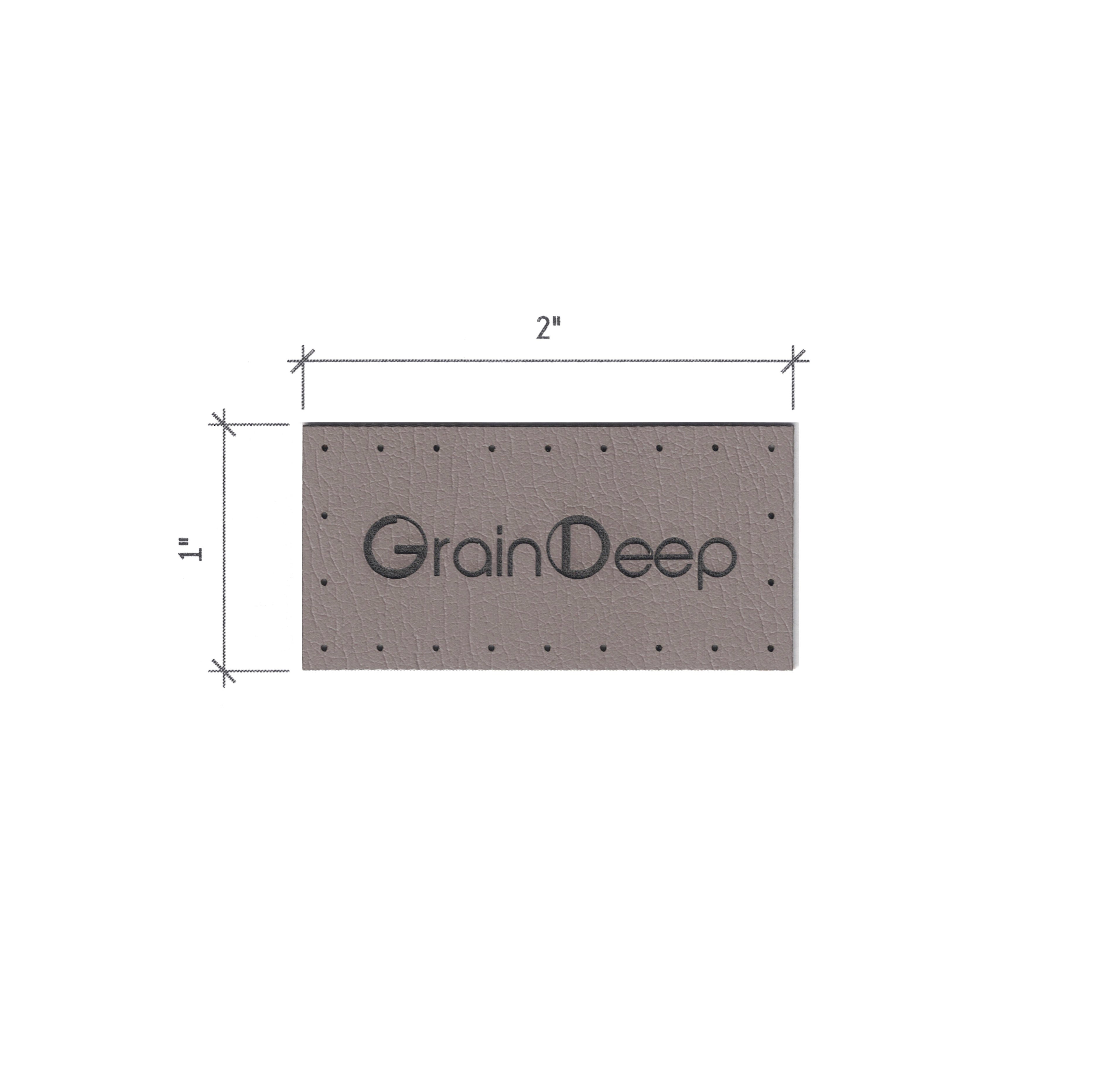 1 x 2 Inch - Custom Tags