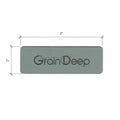 1 x 3 Inch - Custom Tags
