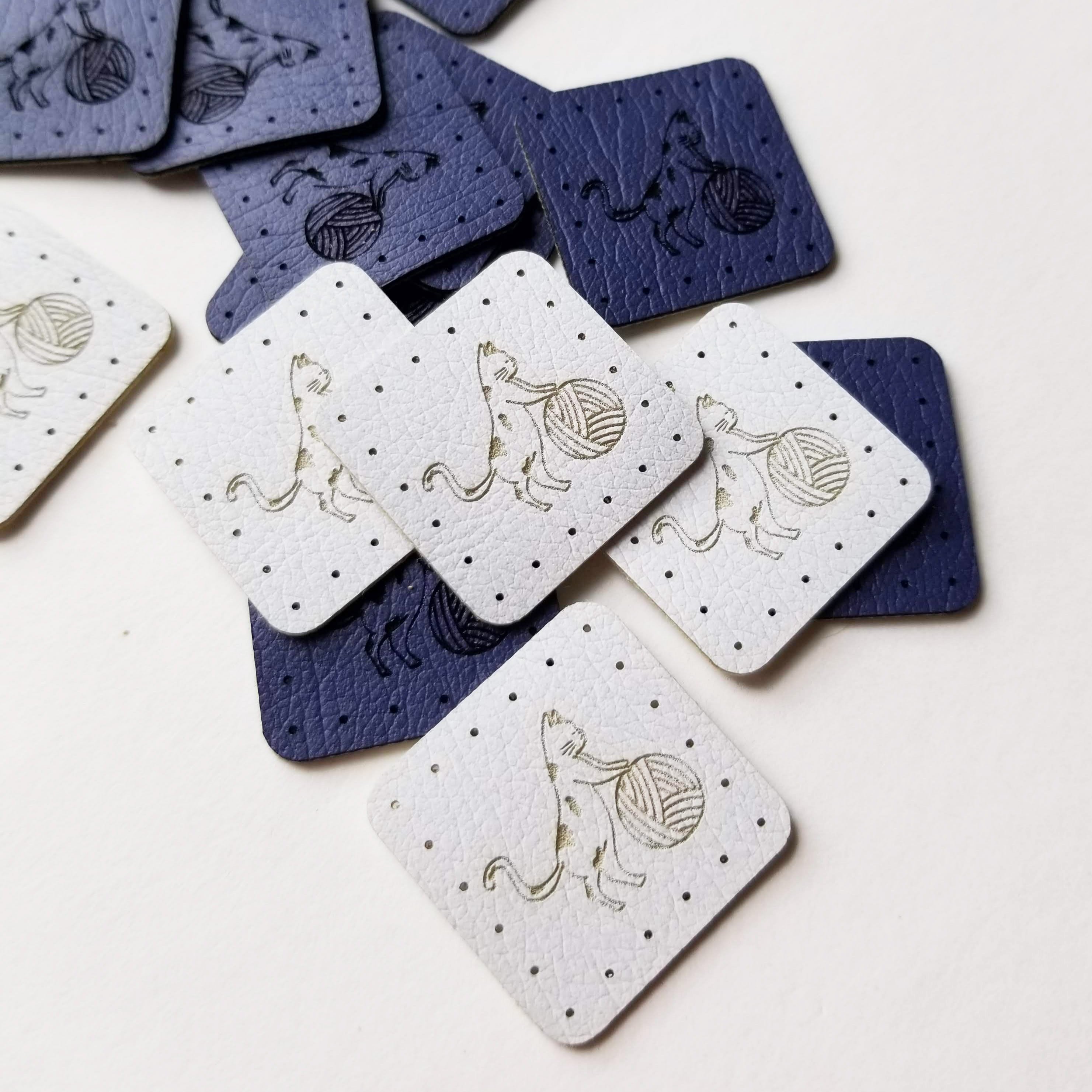 1 x 1 Inch - Custom Tags