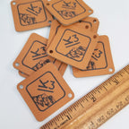 1.5 x 1.5 Inch - Custom Tags