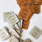 1 x 1 Inch - Custom Tags
