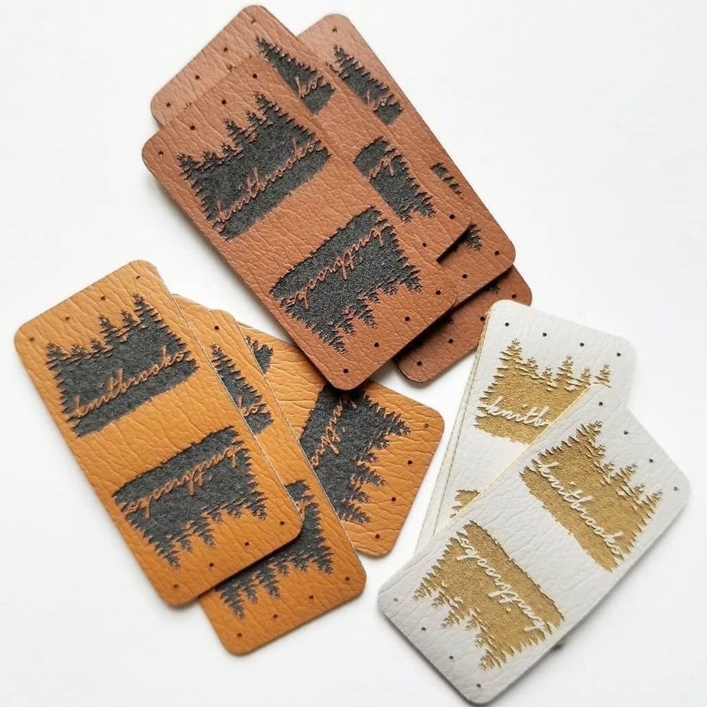 1 x 2 Inch - Custom Tags - Fold Over