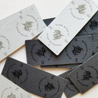 1 x 2.5 Inch - Custom Tags - Fold Over