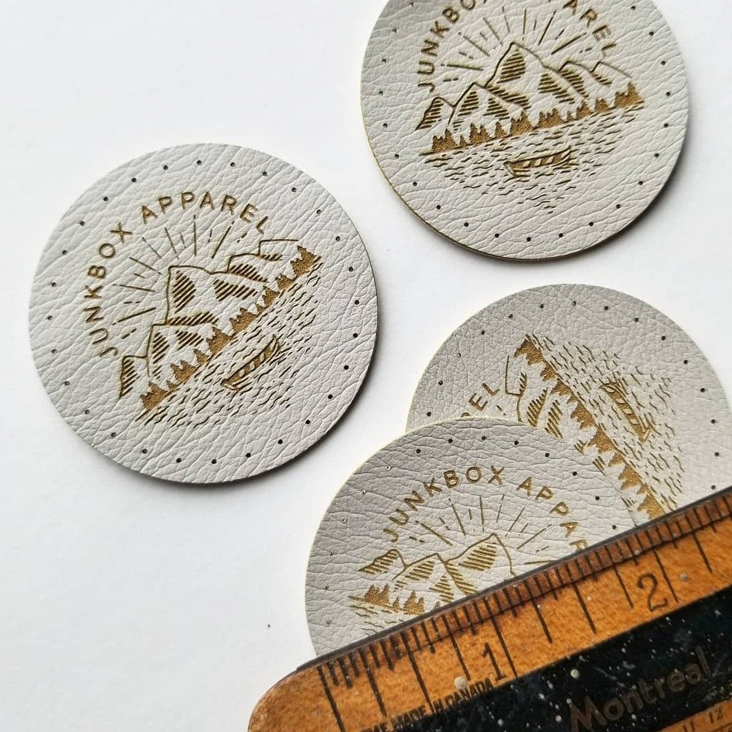 2 x 2 Inch - Custom Tags - Round