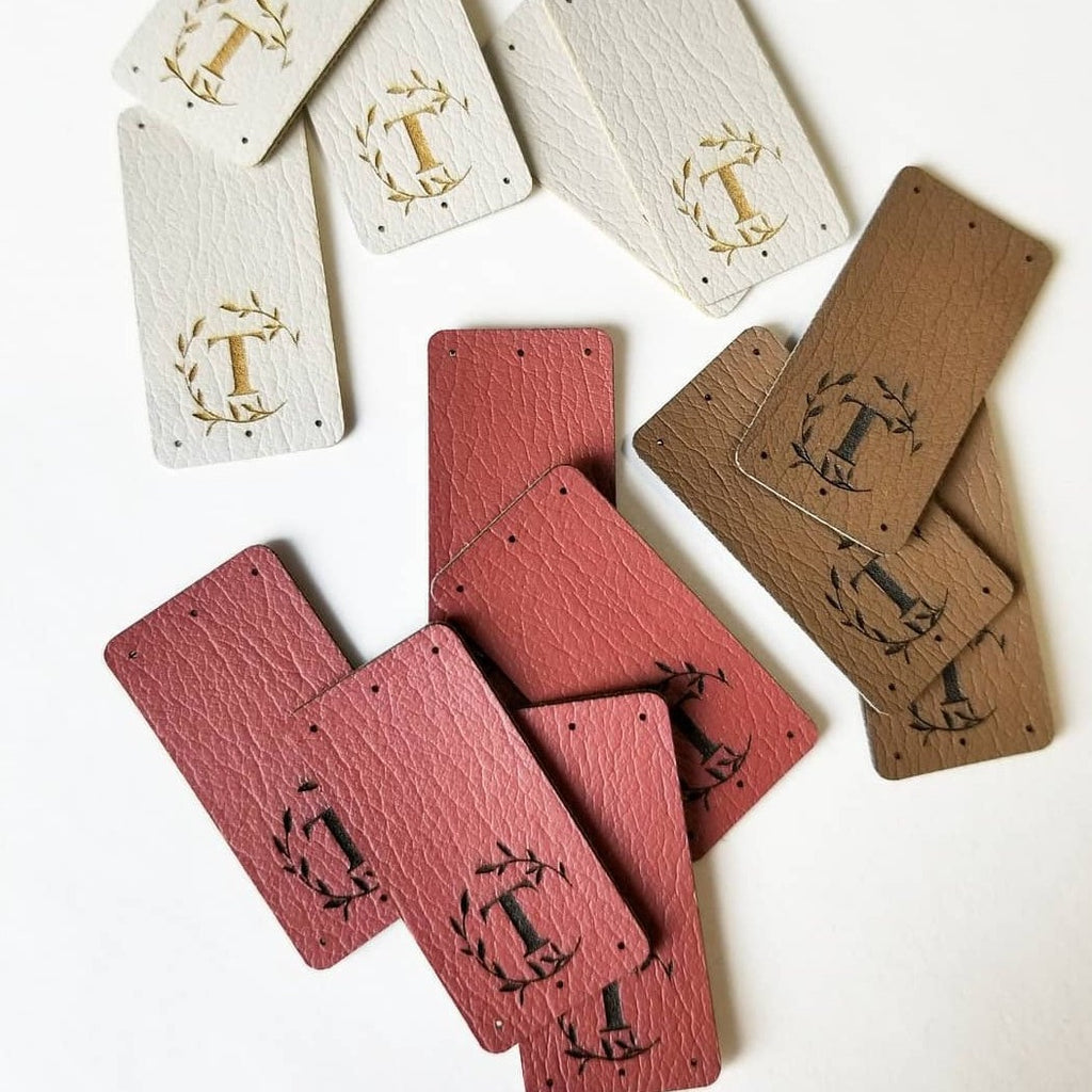 0.75 x 1.5 Inch - Custom Tags - Fold Over