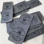 1 x 2.5 Inch - Custom Tags - Fold Over