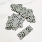 0.75 x 2 Inch - Custom Tags - Fold Over