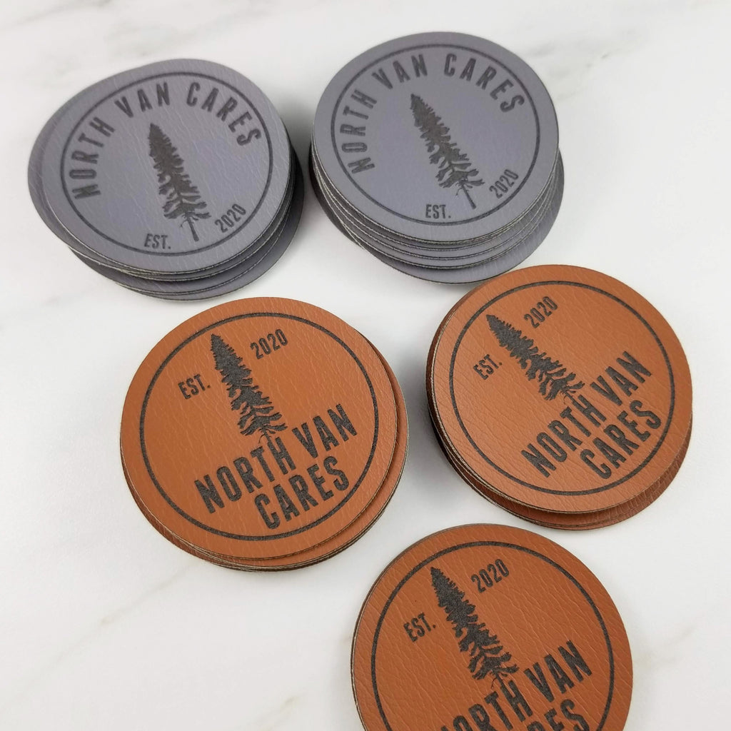 2 x 2 Inch - Custom Tags