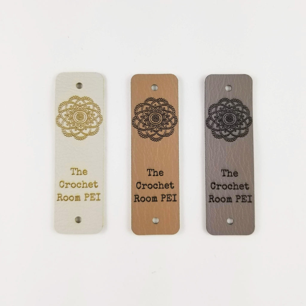 0.75 x 2.5 Inch - Custom Tags - Fold Over - Rivet Style