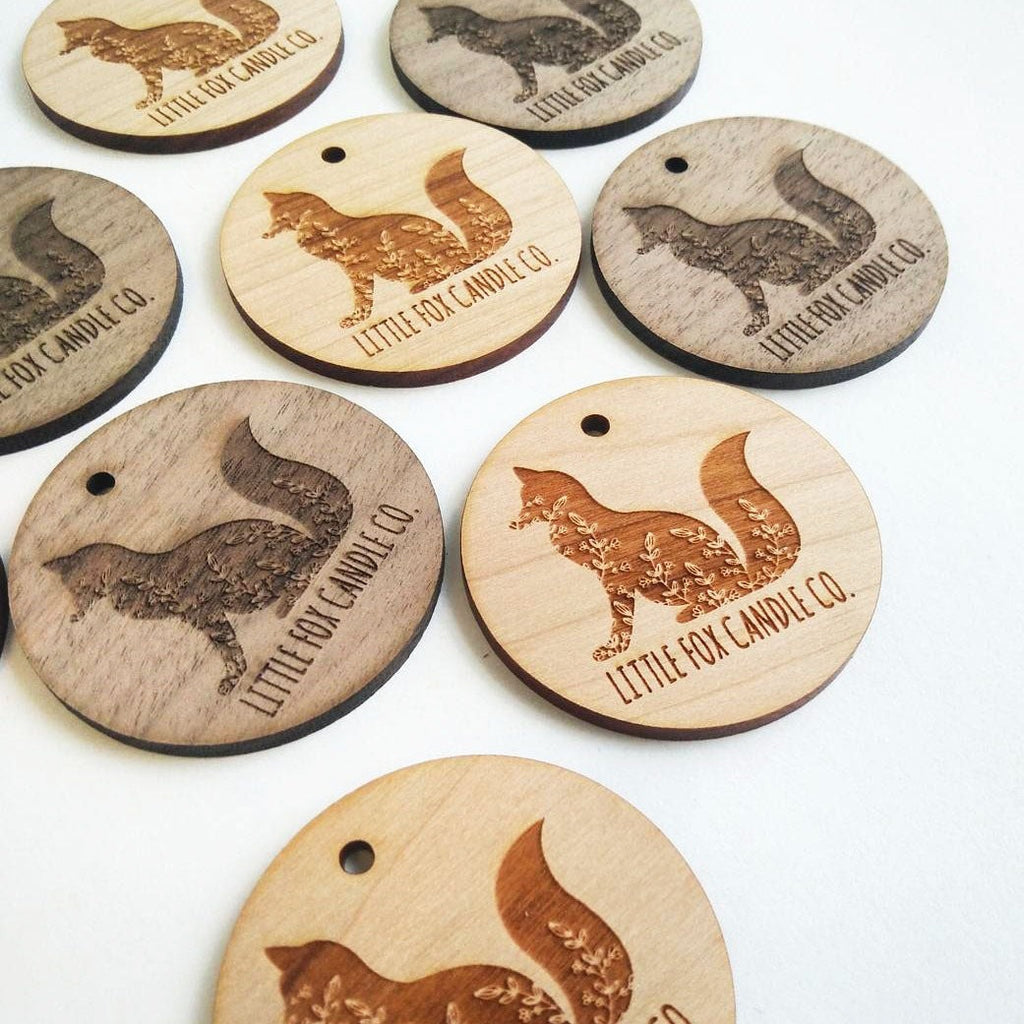 2 x 2 Inch - Custom Tags