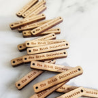 0.25 x 1.5 Inch - Custom Tags