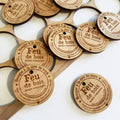 1.5 x 1.5 Inch - Custom Tags