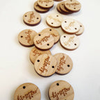 0.75 x 0.75 Inch - Custom Tags