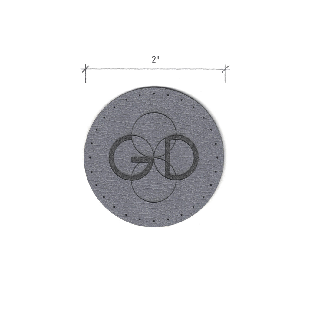 2 x 2 Inch - Custom Tags - Round