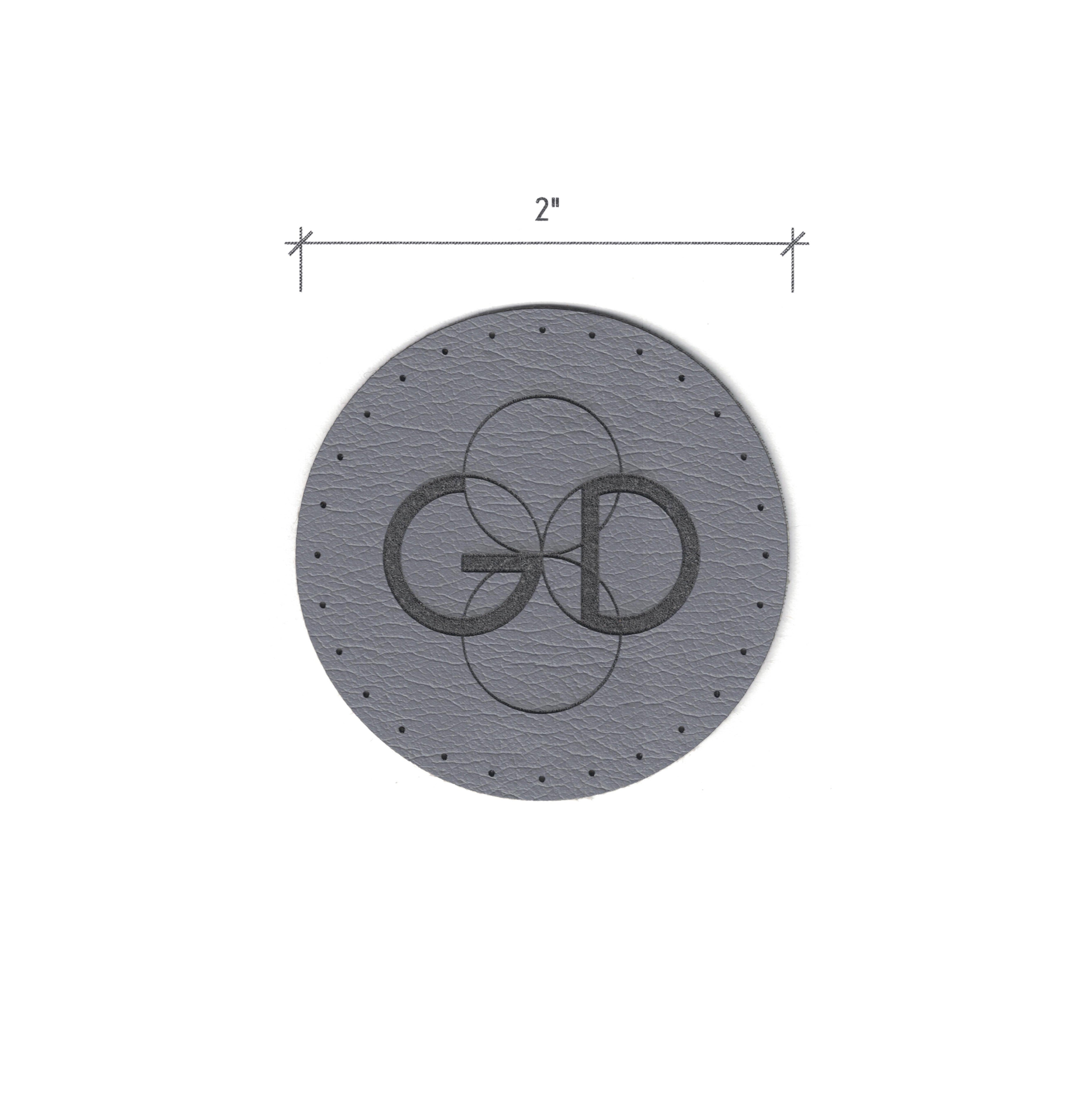 2 x 2 Inch - Custom Tags - Round