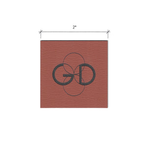 2 x 2 Inch - Custom Tags