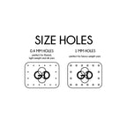 0.75 x 1 Inch - Custom Tags
