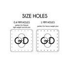 1.5 x 1.5 Inch - Custom Tags
