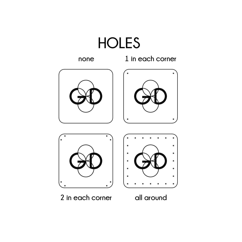 1.25 x 1.25 Inch - Custom Tags