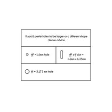 0.75 x 0.75 Inch - Custom Tags