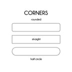 0.5 x 3 Inch - Custom Tags - Fold Over - Rivet Style