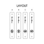 0.5 x 3 Inch - Custom Tags - Fold Over - Rivet Style