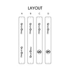 0.5 x 4 Inch - Custom Tags - Fold Over