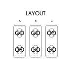 0.75 x 2 Inch - Custom Tags - Fold Over