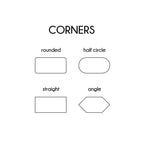 0.5 x 1 Inch - Custom Tags