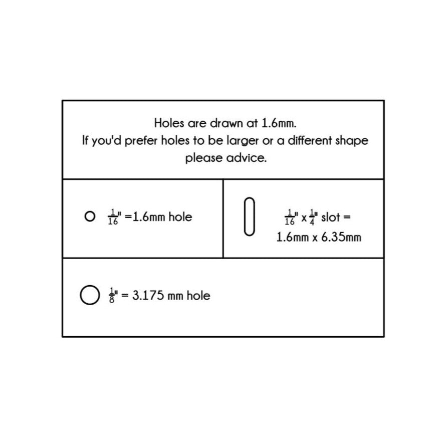 0.5 x 1 Inch - Custom Tags