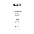 0.25 x 0.5 Inch - Custom Tags