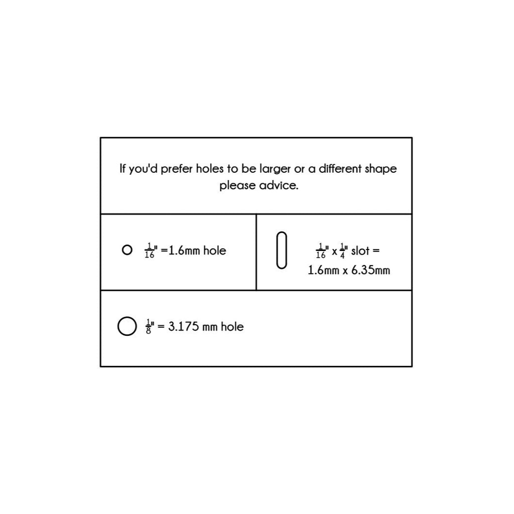 0.5 x 2 Inch - Custom Tags