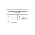 0.5 x 2 Inch - Custom Tags