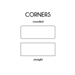 0.75 x 2 Inch - Custom Tags
