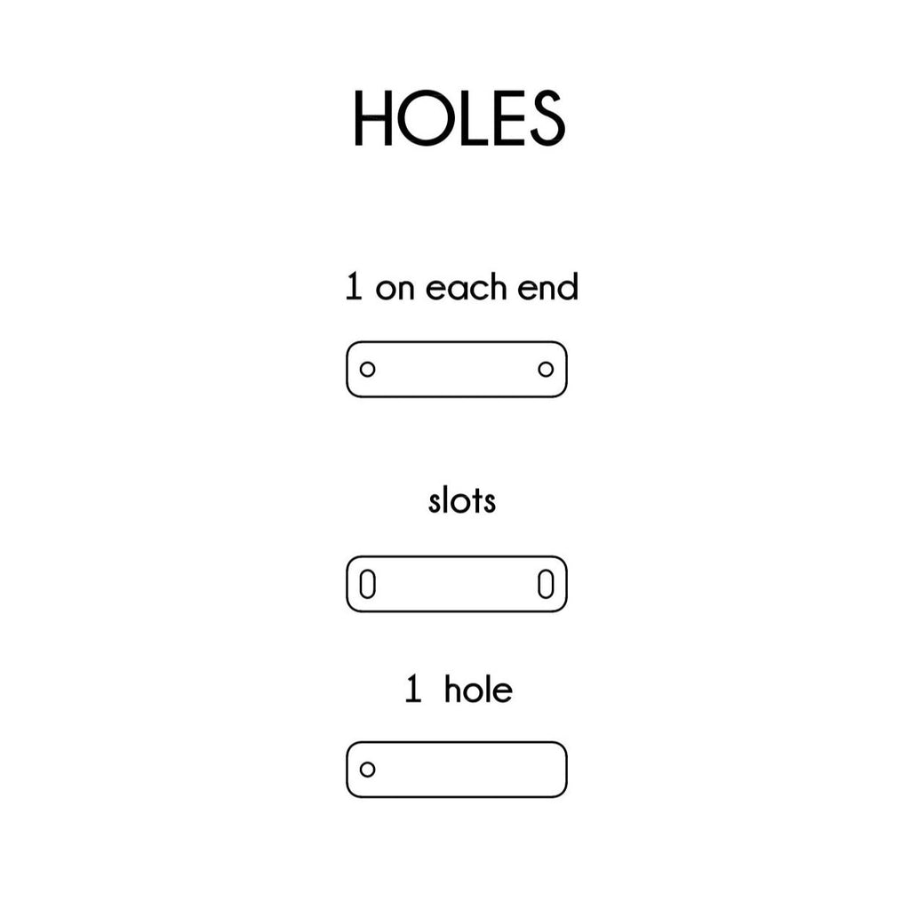 0.25 x 1 Inch - Custom Tags