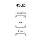 0.25 x 1 Inch - Custom Tags