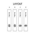 0.5 x 3 Inch - Custom Tags - Fold Over