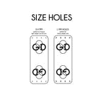 0.75 x 2 Inch - Custom Tags - Fold Over