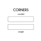 0.5 x 2.5 Inch - Custom Tags - Fold Over