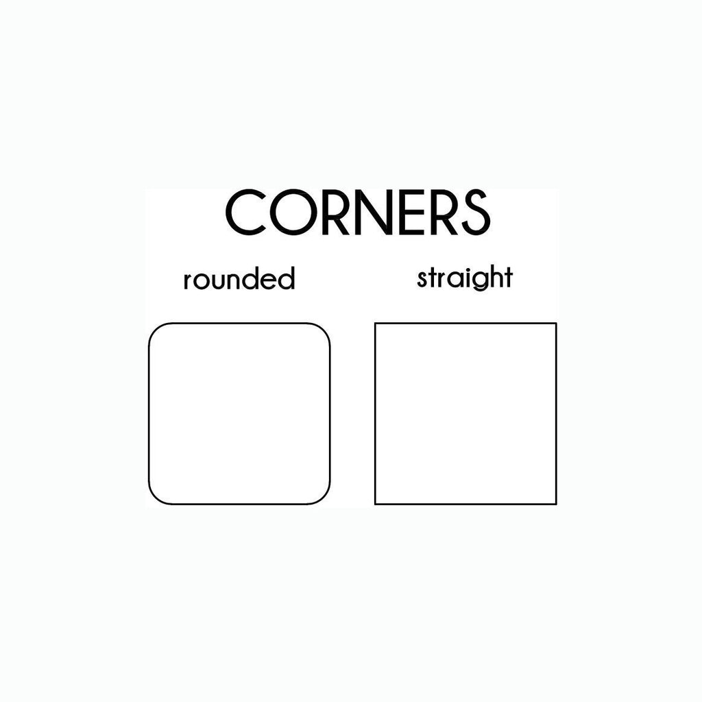 1 x 1 Inch - Custom Tags