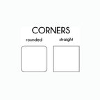 1 x 1 Inch - Custom Tags