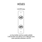 0.75 x 3 Inch - Custom Tags - Fold Over - Rivet Style