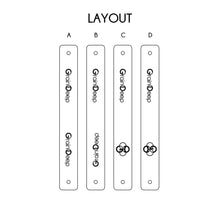0.5 x 4 Inch - Custom Tags - Fold Over - Rivet Style