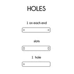 0.25 x 1.5 Inch - Custom Tags